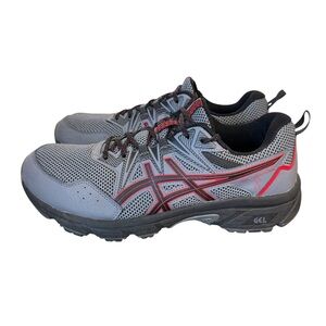 ASICS Gel-Venture 8 Metropolis Black Trail Running Shoes 1011B395 Extra Wide 9.5